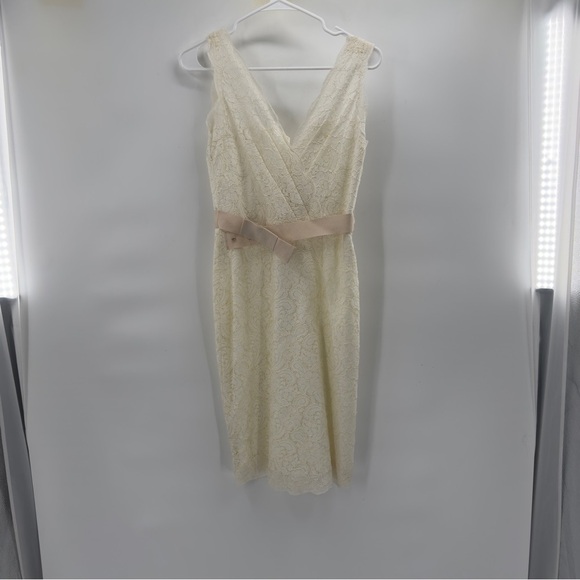 BHLDN Encore by Watters cream lace dress size 6 - Picture 1 of 9